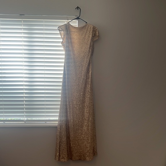 Sorella Vita champagne dress. - Picture 2 of 8